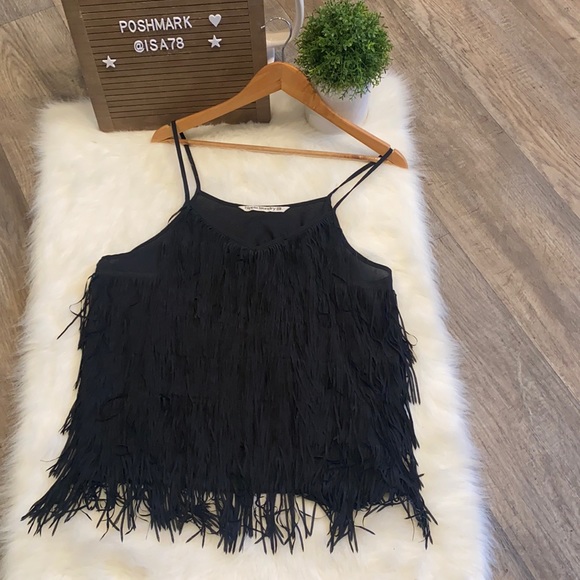 hippie laundry Tops - HIPPIE LAUNDRY Fringe top.